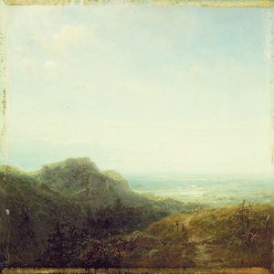 渓谷を見下ろす 作： Carl Spitzweg
